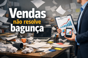 Vendas não resolvem bagunças